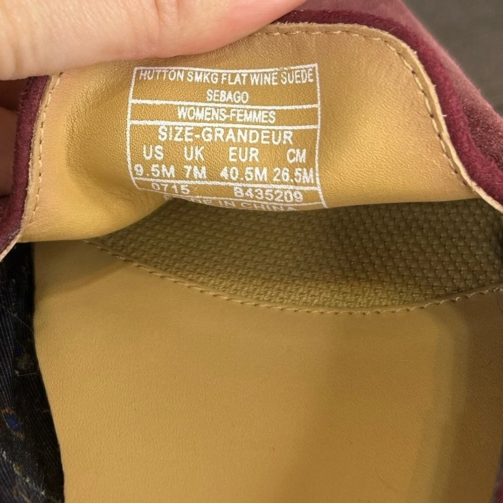 Sebago Hutton Smoking Flat